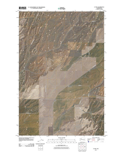 United States Geological Survey Clyde, WA (2011, 24000-Scale) digital map