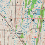 United States Geological Survey Clyman, WI (1980, 24000-Scale) digital map