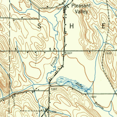 United States Geological Survey Clymer, NY (1939, 62500-Scale) digital map