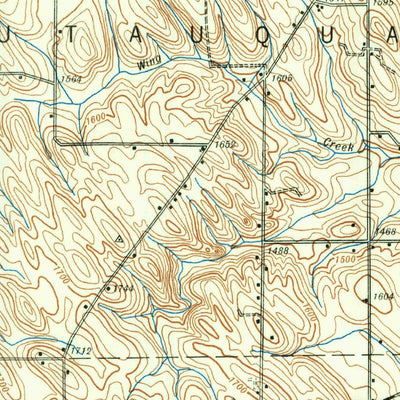 United States Geological Survey Clymer, NY (1939, 62500-Scale) digital map