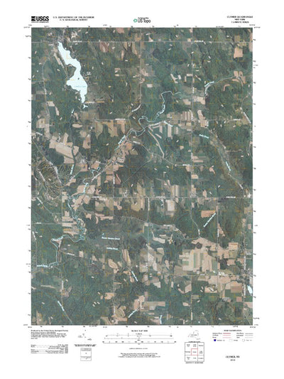 United States Geological Survey Clymer, NY (2010, 24000-Scale) digital map