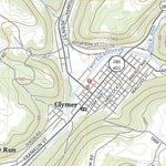 United States Geological Survey Clymer, PA (2023, 24000-Scale) digital map