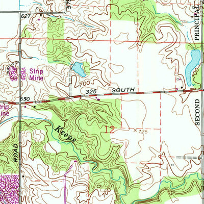 United States Geological Survey Clymers, IN (1962, 24000-Scale) digital map