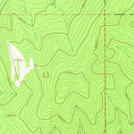 United States Geological Survey Co-Op Creek, UT (1967, 24000-Scale) digital map