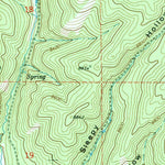 United States Geological Survey Co-Op Creek, UT (1993, 24000-Scale) digital map