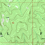 United States Geological Survey Co-Op Creek, UT (1998, 24000-Scale) digital map