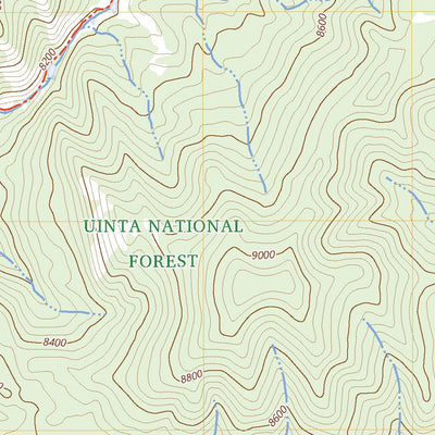 United States Geological Survey Co-op Creek, UT (2023, 24000-Scale) digital map