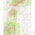 United States Geological Survey Coad Mountain, WY (1955, 24000-Scale) digital map