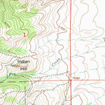 United States Geological Survey Coad Mountain, WY (1955, 24000-Scale) digital map
