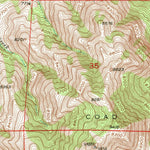 United States Geological Survey Coad Mountain, WY (1955, 24000-Scale) digital map