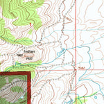 United States Geological Survey Coad Mountain, WY (1992, 24000-Scale) digital map