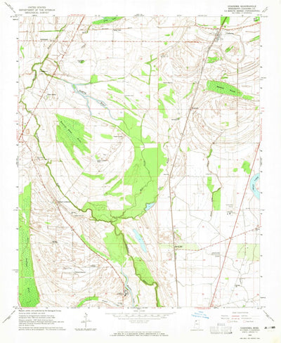 United States Geological Survey Coahoma, MS (1964, 24000-Scale) digital map
