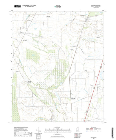 United States Geological Survey Coahoma, MS (2020, 24000-Scale) digital map