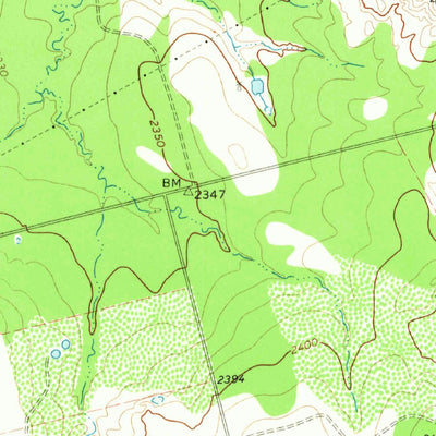 United States Geological Survey Coahoma, TX (1971, 24000-Scale) digital map