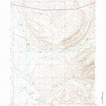 United States Geological Survey Coal Bank Basin, WY (1955, 24000-Scale) digital map