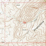 United States Geological Survey Coal Bank Basin, WY (1955, 24000-Scale) digital map