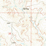 United States Geological Survey Coal Bank Spring, MT (1969, 24000-Scale) digital map