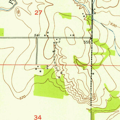 United States Geological Survey Coal City, IN (1953, 24000-Scale) digital map