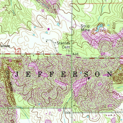 United States Geological Survey Coal City, IN (1963, 24000-Scale) digital map