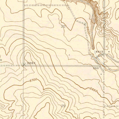 United States Geological Survey Coal Creek, CO (1942, 31680-Scale) digital map