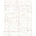 United States Geological Survey Coal Draw North, WY (1984, 24000-Scale) digital map