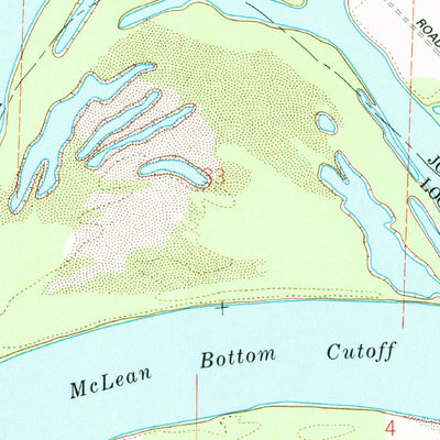United States Geological Survey Coal Hill, AR (1993, 24000-Scale) digital map