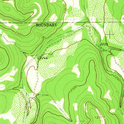 United States Geological Survey Coal Kiln Draw, TX (1963, 24000-Scale) digital map
