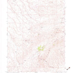 United States Geological Survey Coal Mine Basin, NV (1971, 24000-Scale) digital map
