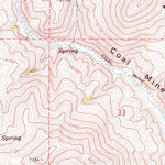 United States Geological Survey Coal Mine Basin, NV (1971, 24000-Scale) digital map