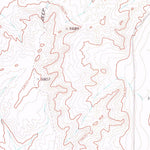 United States Geological Survey Coal Mine Canyon SE, NV (1971, 24000-Scale) digital map