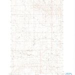 United States Geological Survey Coal Mine Creek West, MT (1984, 24000-Scale) digital map