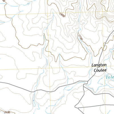 United States Geological Survey Coal Mine Hill, MT (2020, 24000-Scale) digital map