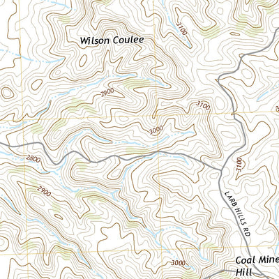 United States Geological Survey Coal Mine Hill, MT (2020, 24000-Scale) digital map