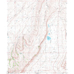 United States Geological Survey Coal Mine Ridge, WY (1983, 24000-Scale) digital map