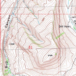 United States Geological Survey Coal Mine Ridge, WY (1983, 24000-Scale) digital map