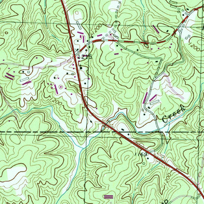 United States Geological Survey Coal Mountain, GA (1997, 24000-Scale) digital map