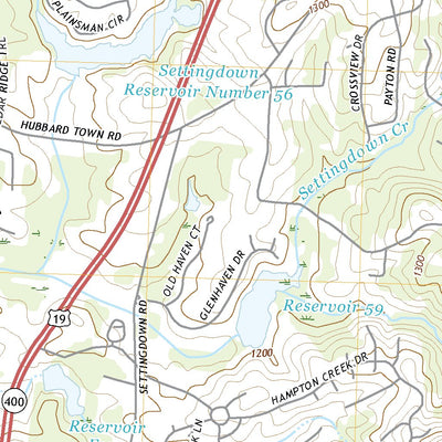 United States Geological Survey Coal Mountain, GA (2020, 24000-Scale) digital map
