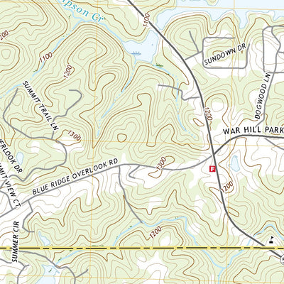 United States Geological Survey Coal Mountain, GA (2020, 24000-Scale) digital map