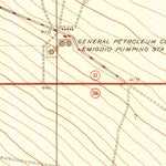 United States Geological Survey Coal Oil Canyon, CA (1950, 24000-Scale) digital map