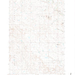 United States Geological Survey Coal Springs SW, SD (1983, 24000-Scale) digital map