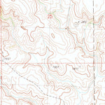United States Geological Survey Coal Springs SW, SD (1983, 24000-Scale) digital map