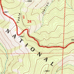 United States Geological Survey Coaldale, CO (1994, 24000-Scale) digital map