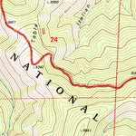 United States Geological Survey Coaldale, CO (1994, 24000-Scale) digital map