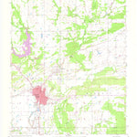 United States Geological Survey Coalgate, OK (1957, 24000-Scale) digital map