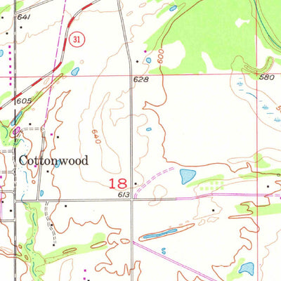 United States Geological Survey Coalgate, OK (1957, 24000-Scale) digital map