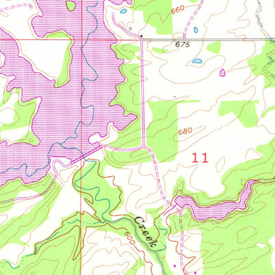 United States Geological Survey Coalgate, OK (1957, 24000-Scale) digital map