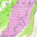 United States Geological Survey Coalgate SE, OK (1957, 24000-Scale) digital map