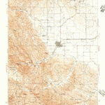 United States Geological Survey Coalinga, CA (1944, 62500-Scale) digital map