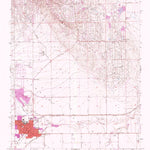 United States Geological Survey Coalinga, CA (1956, 24000-Scale) digital map