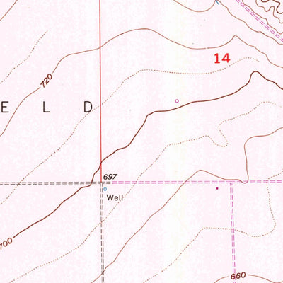 United States Geological Survey Coalinga, CA (1956, 24000-Scale) digital map